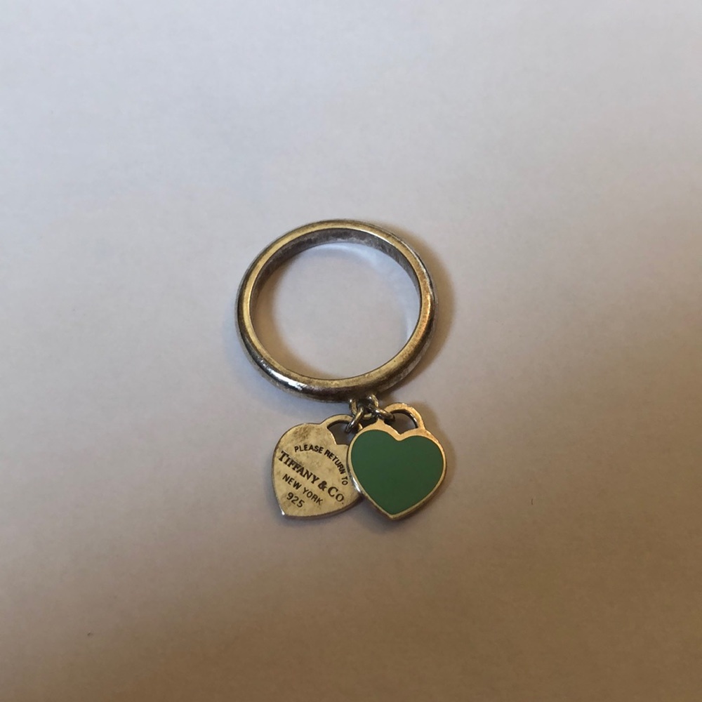 Double Heart Tiffany Ring